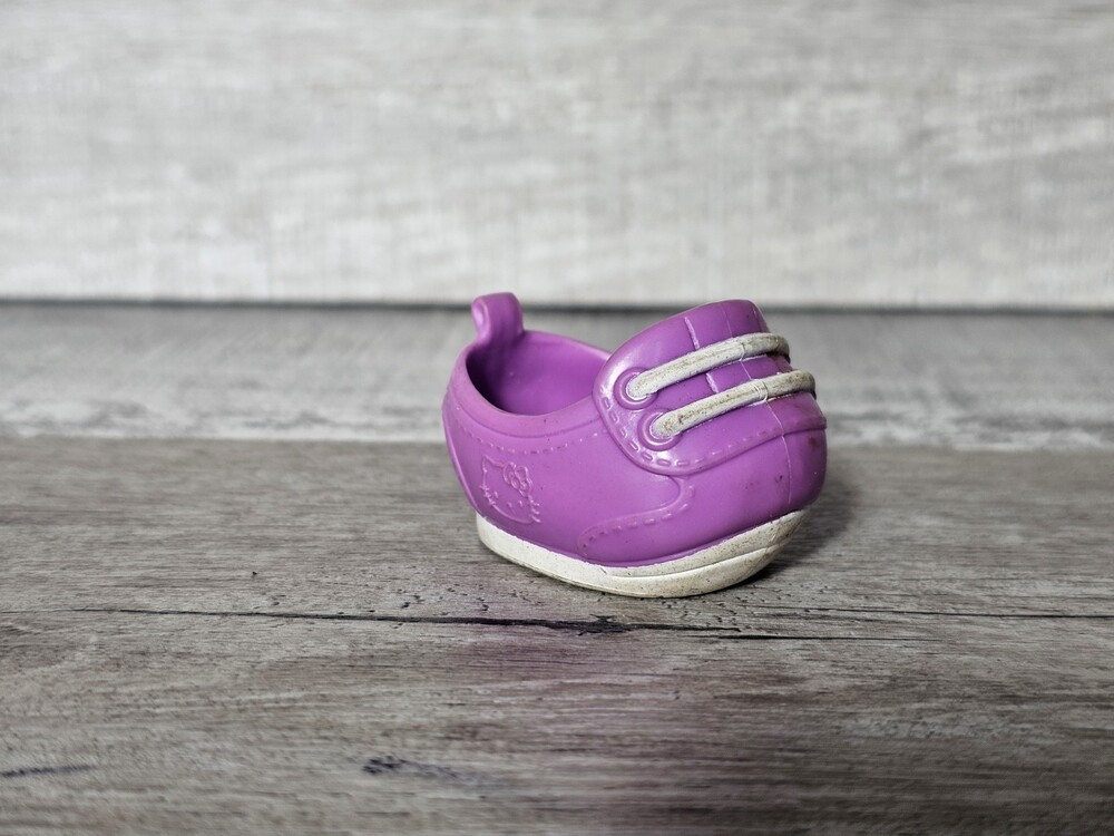 Sanrio Hello Kitty Purple Plastic Doll Figure Shoes Replacement - SINGLE #5